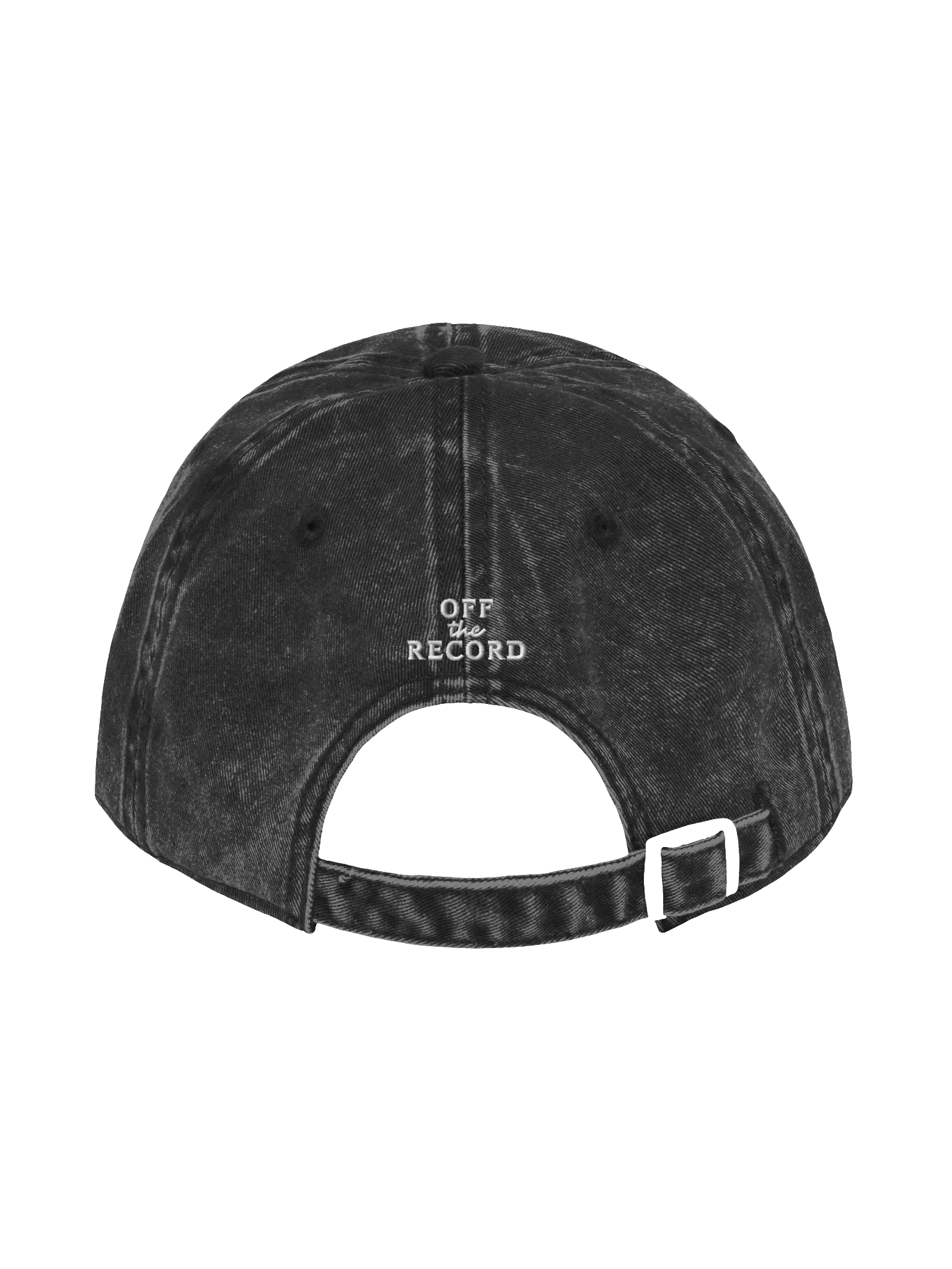 Off the Record Icon Embroidery Hat product image (2)
