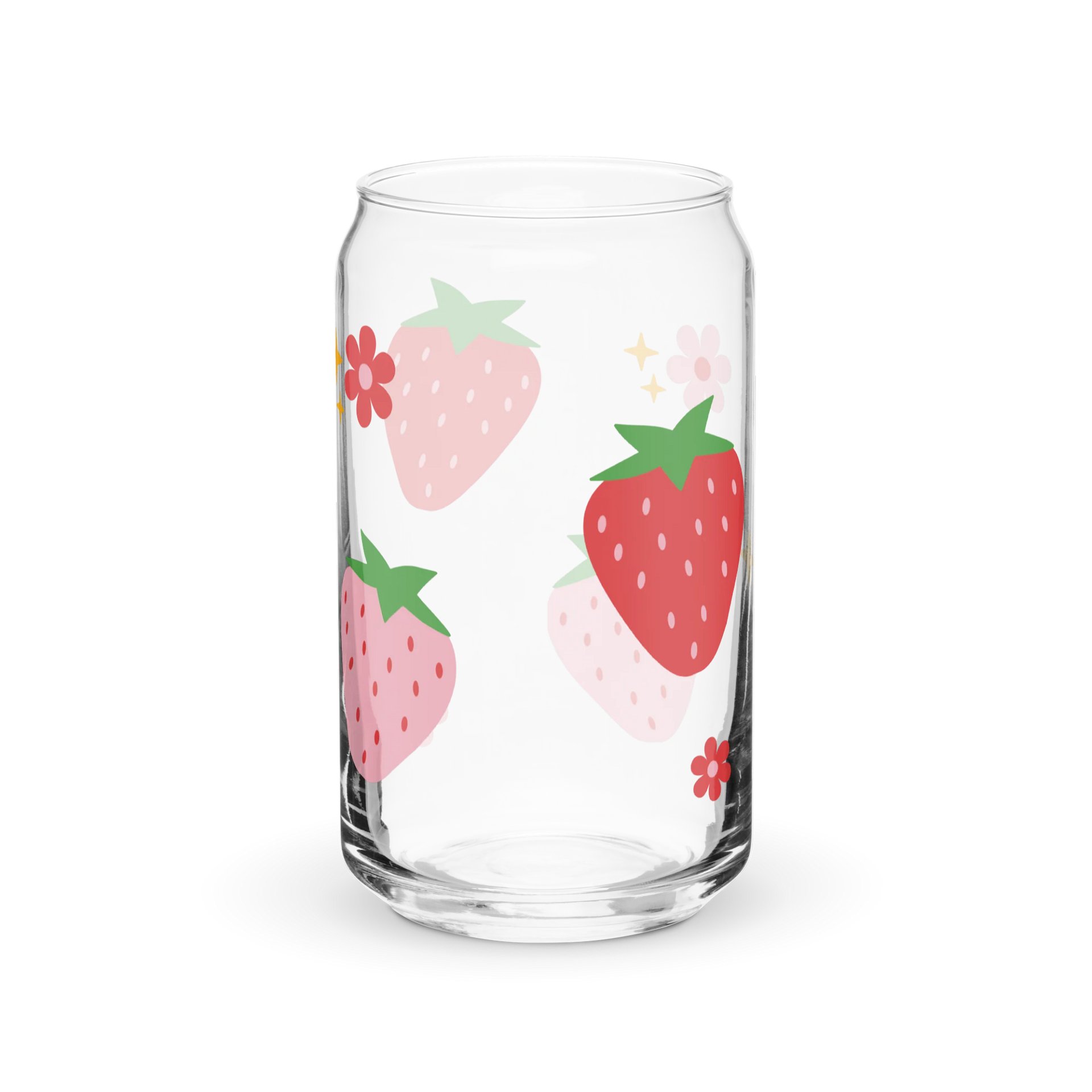 strawberries glass cup product image (2)