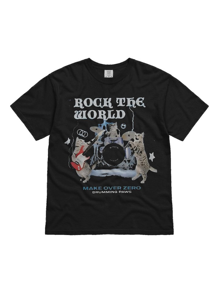 Rock Cat Digital Oversized Fit Short Sleeve T-Shirt product image (1)
