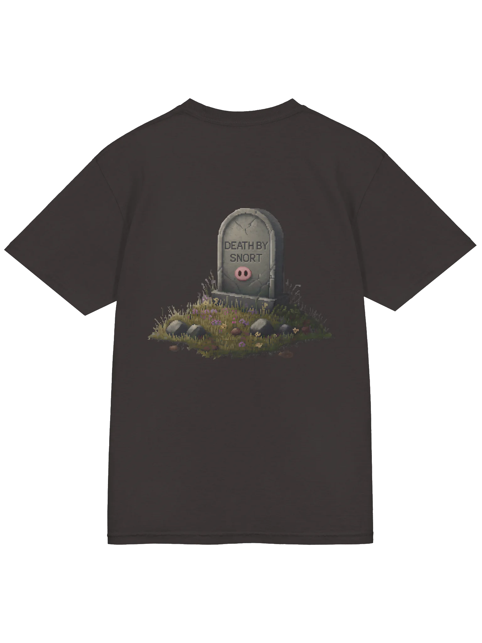 DEATH BY SNORT UNISEX COTTON TEE product image (4)