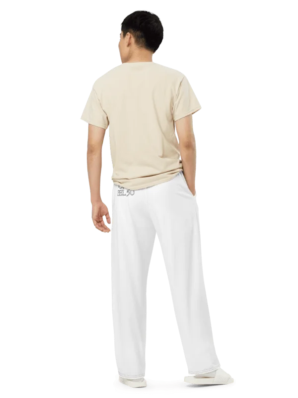 DONT FEEL 50 Pure Bliss RELAXED FIT WIDE LEG PANTS UNISEX product image (3)