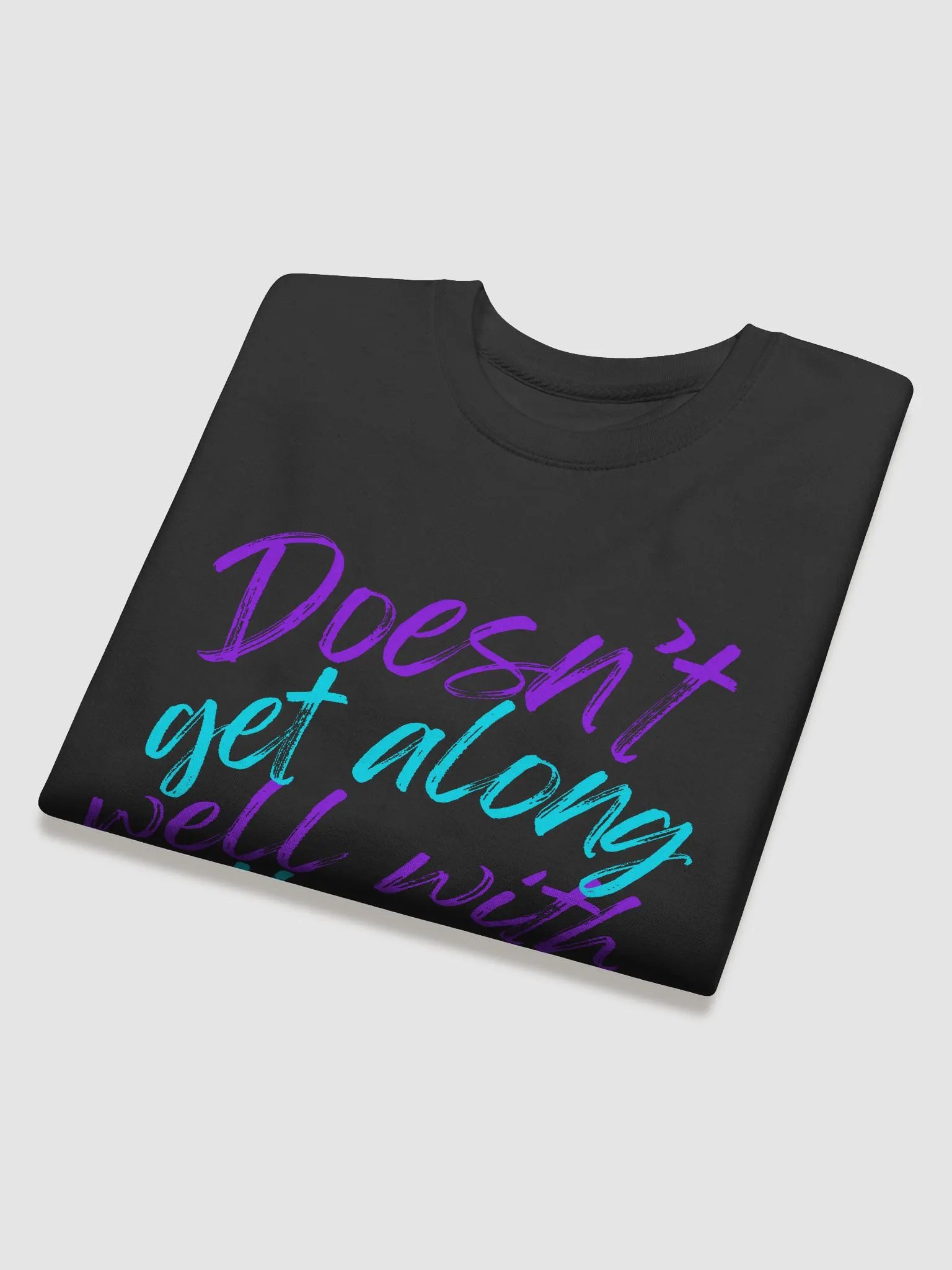 Cinnaschick Doesn't Get Along Unisex Crewneck product image (28)