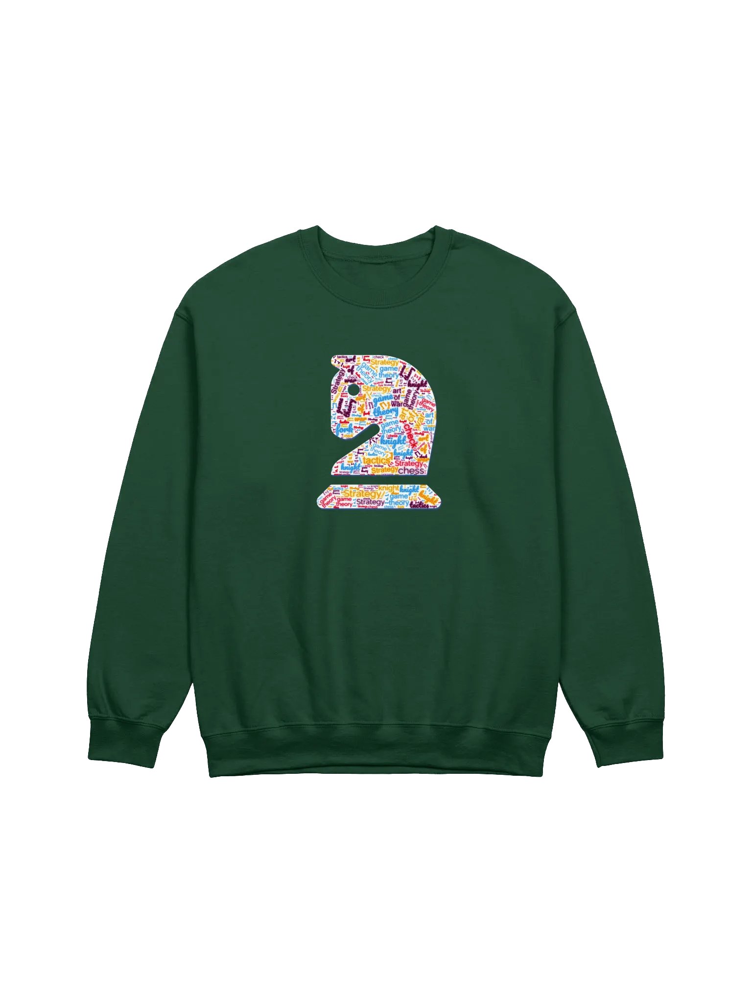 Knight's Strategy Word Cloud Sweatshirt product image (5)