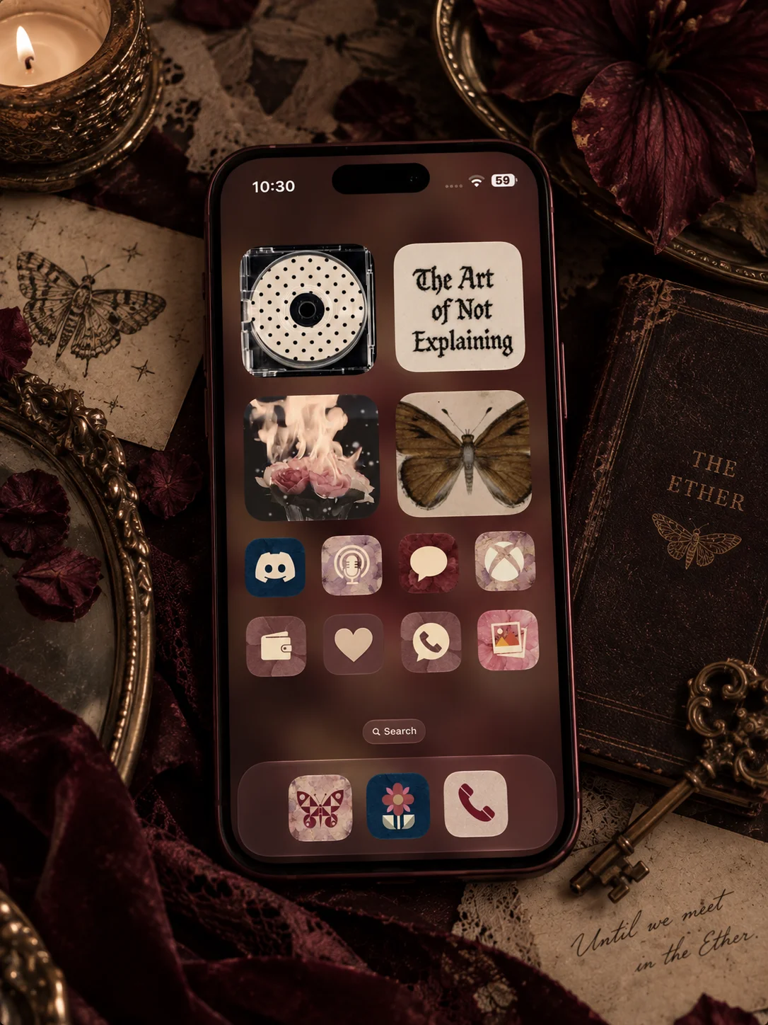 Last Peony Theme | Burgundy product image (2)