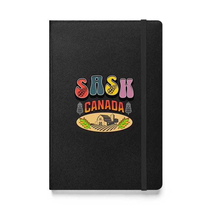 Sask Canada Farm Scene Hardcover Notebook product image (1)