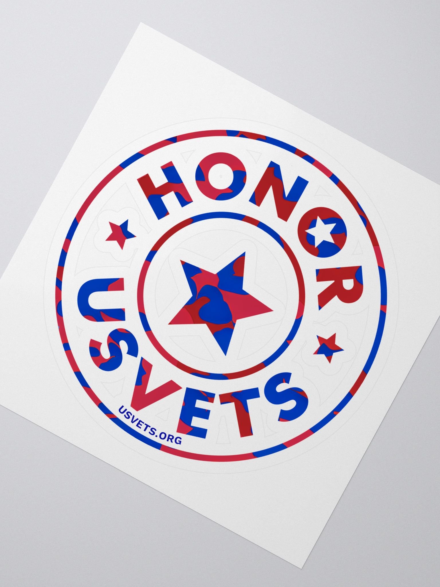 HONORUSVETS - AMERICANA STAR STICKERS product image (2)