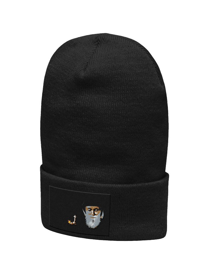 Saint Sharbel Embroidered Bennie Cap product image (2)