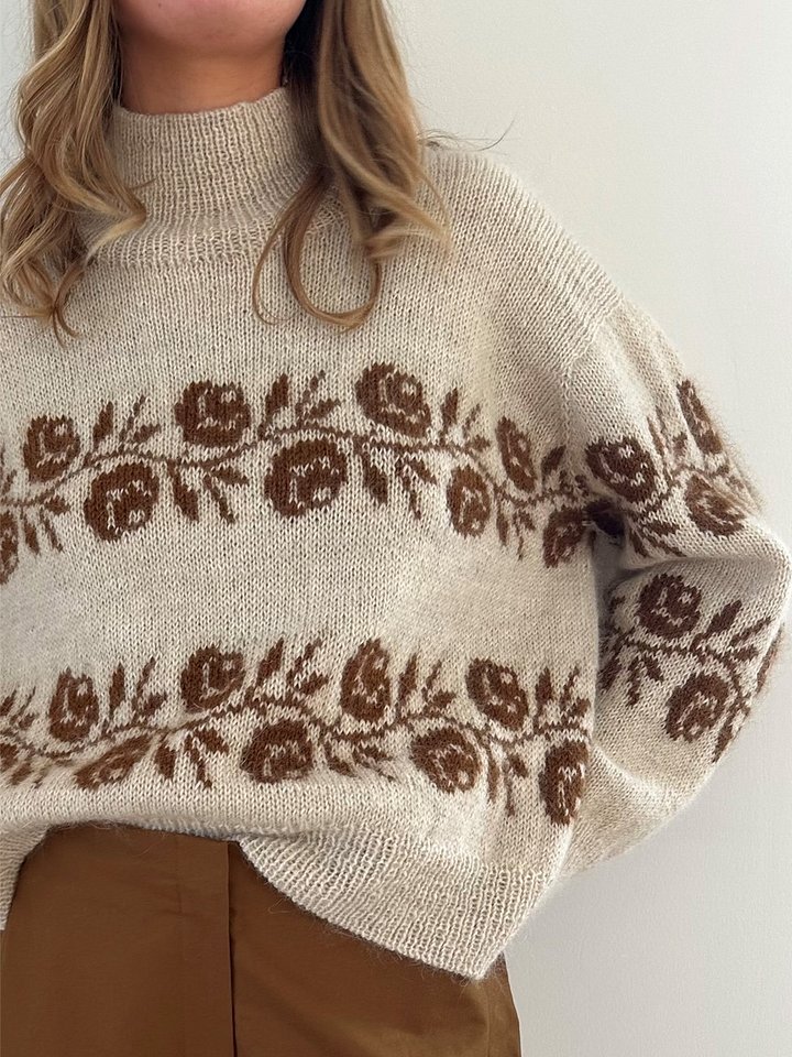 Rosie Sweater Knitting Pattern product image (1)