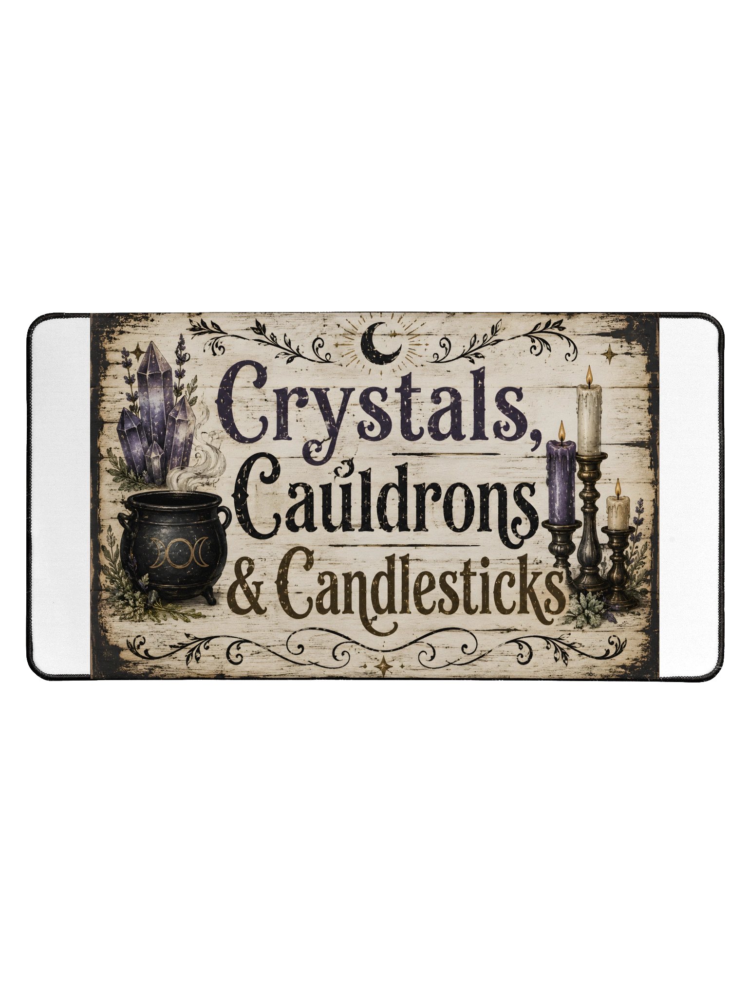 Crystals, Cauldrons & Candlesticks Desk Mat product image (1)