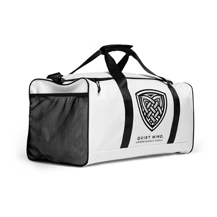 "Quiet Mind" – Unbreakable Shield Large Sports Bag product image (2)