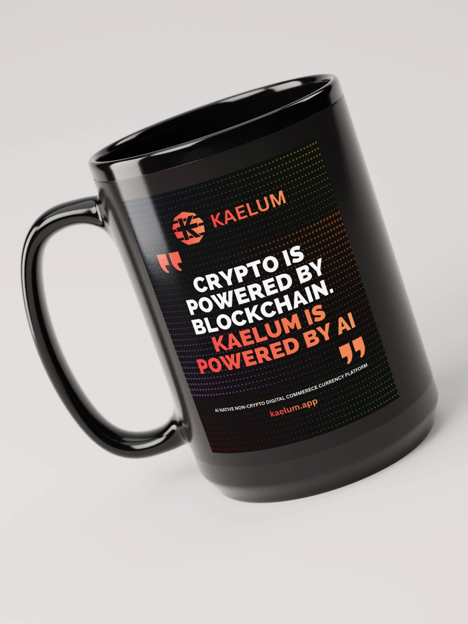 KAELUM - Gloss Black Mug product image (5)