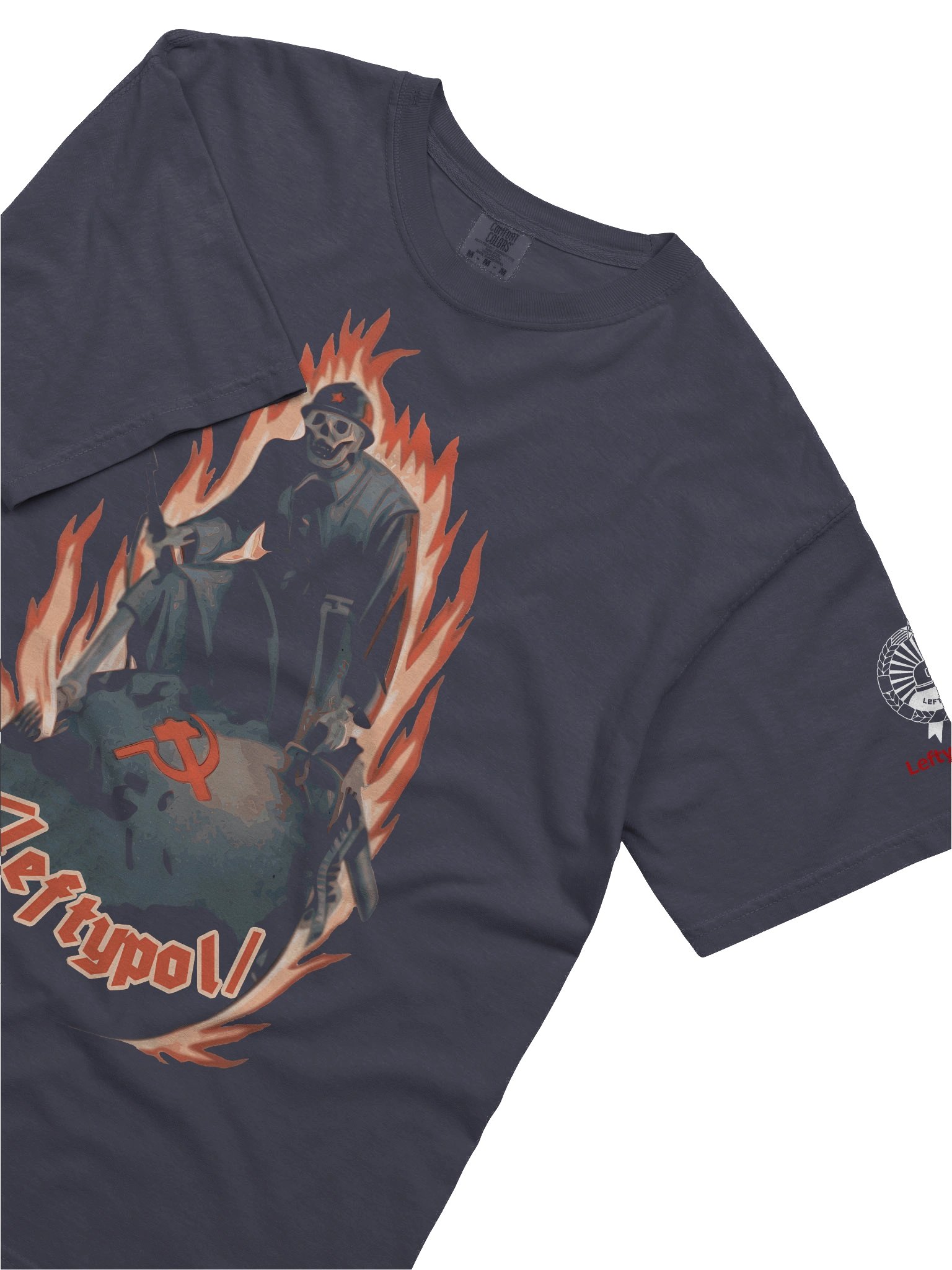 /leftypol/ - Skeleton T-Shirt product image (5)