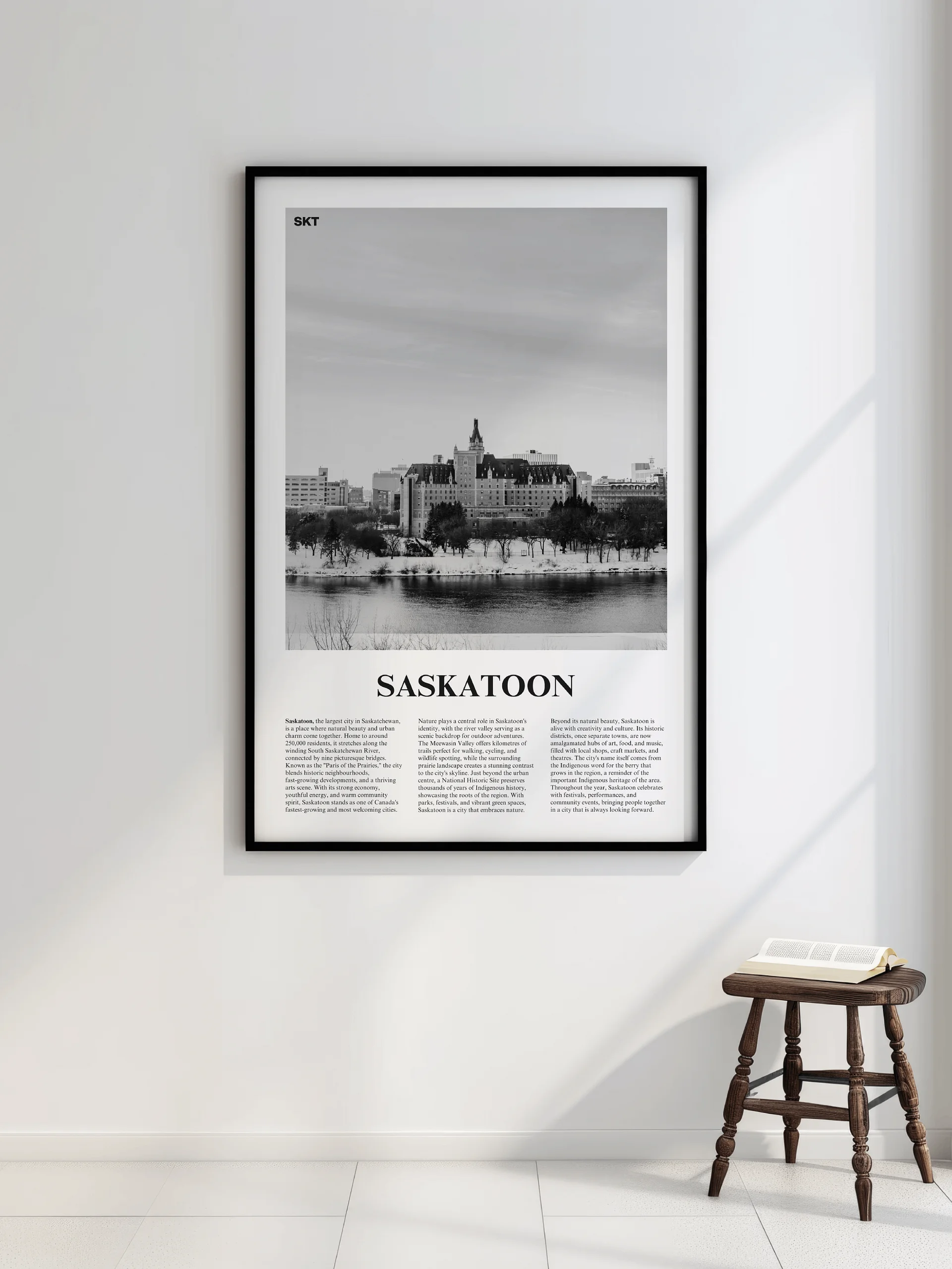 Saskatoon 01 Newspaper Poster product image (2)