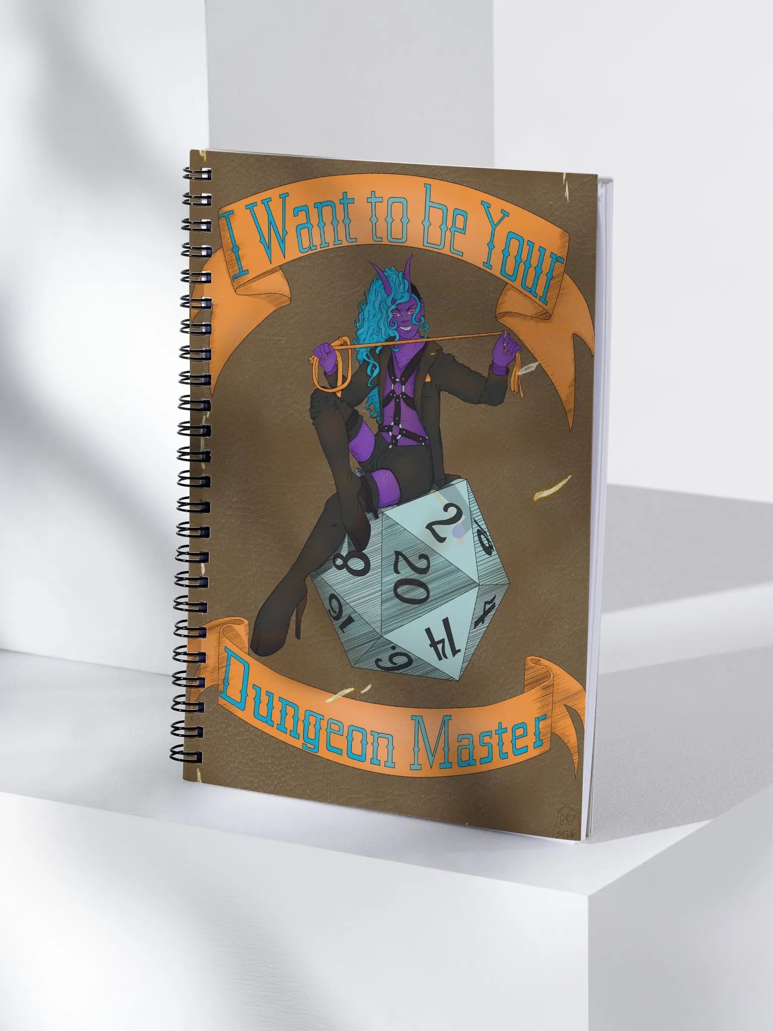 DM Pun Softcover Notebook product image (4)