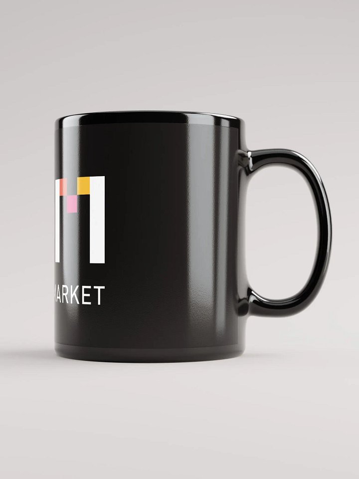 GDM Logo Black Glossy Mug product image (1)