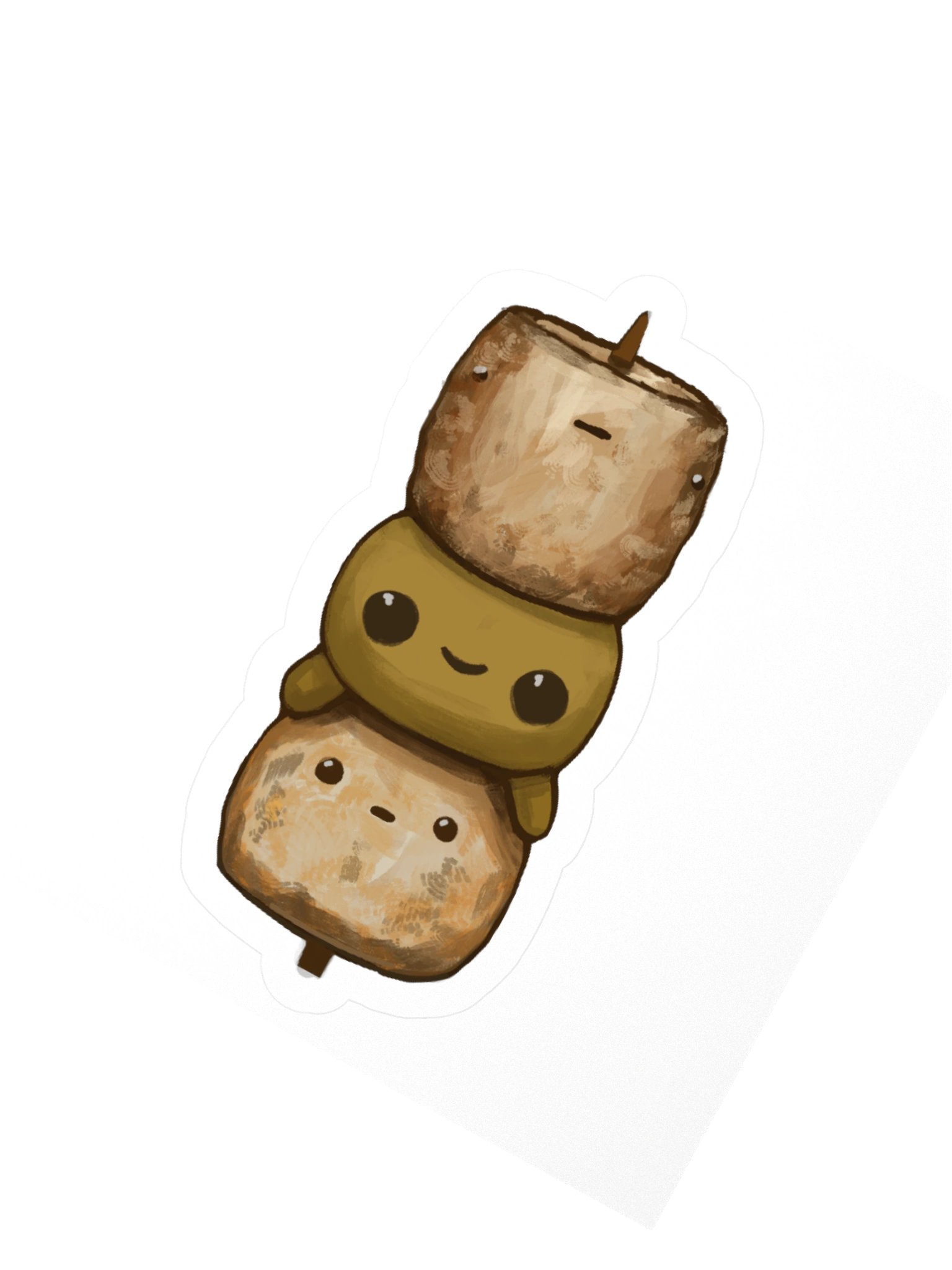 Marshmallow Sheldon Sticker product image (3)