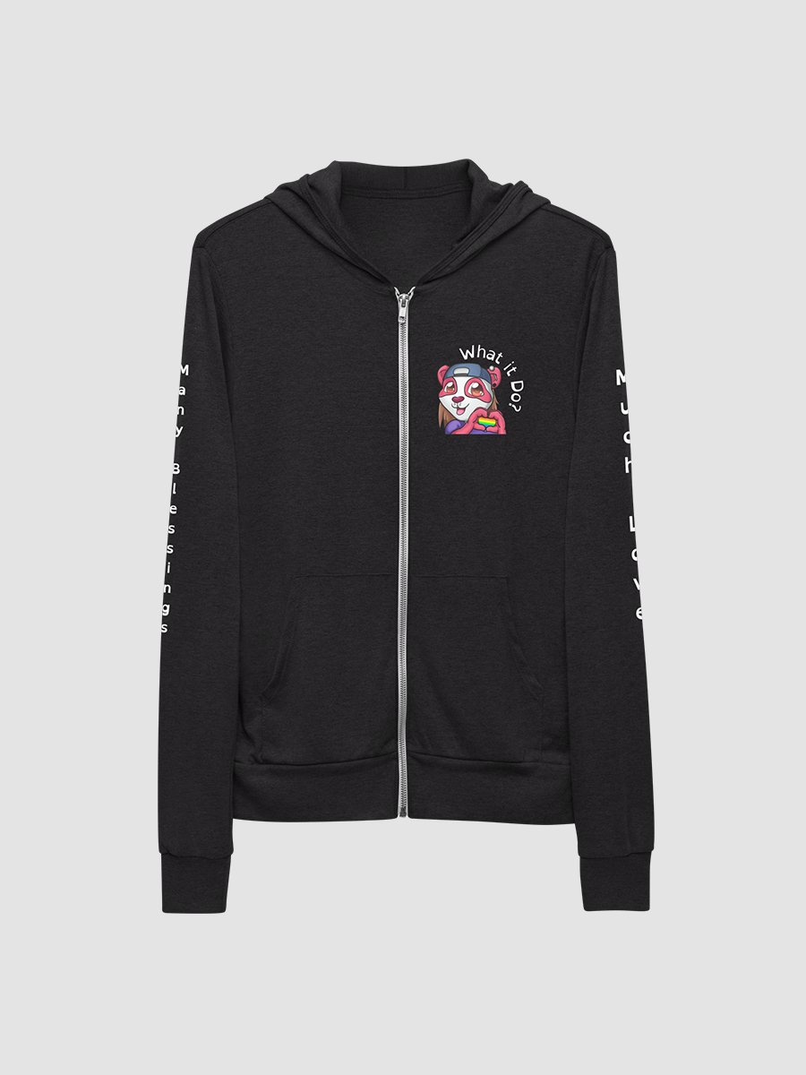 PaisliePanda UwU Lightweight Zip Hoodie product image (3)