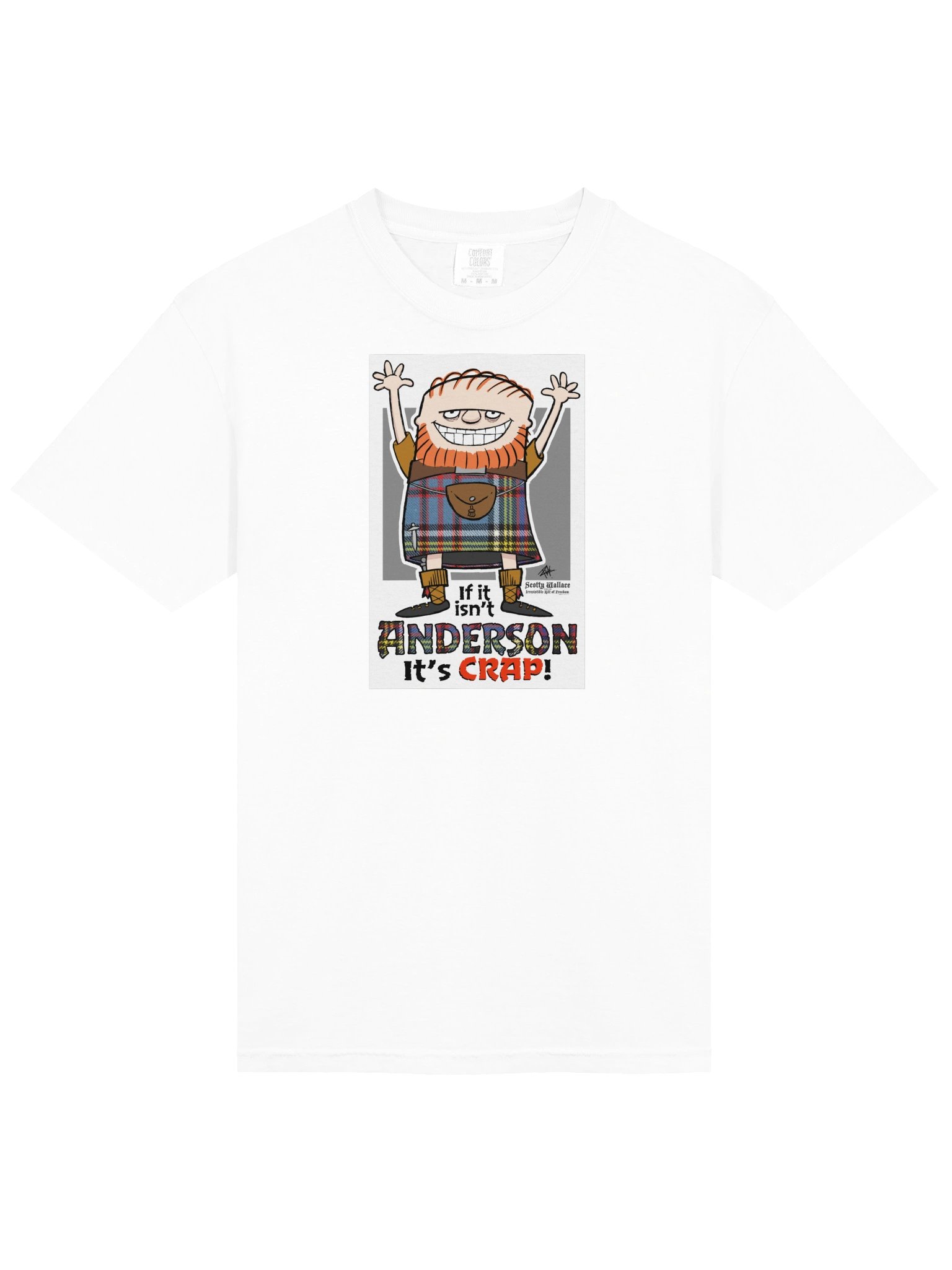 Anderson Clan Tartan - Funny Scottish Humor Scotty Wallace product image (10)