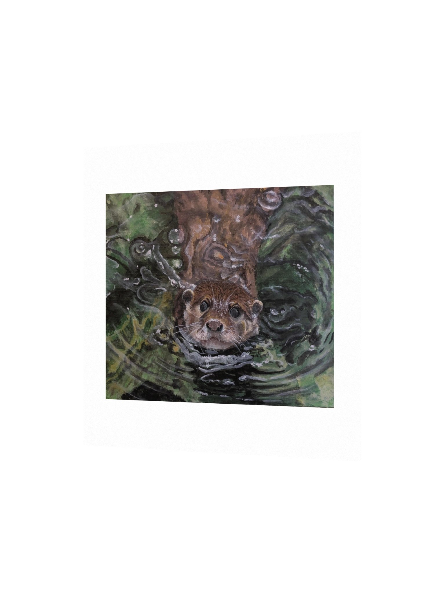 Swimming Otter Poster product image (4)