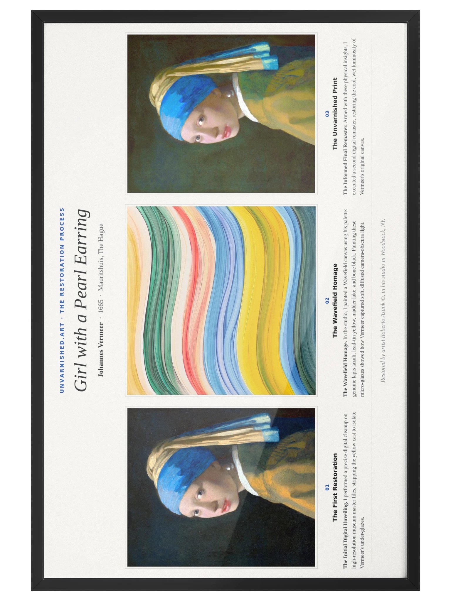 Girl with a Pearl Earring — Framed Process Poster product image (4)