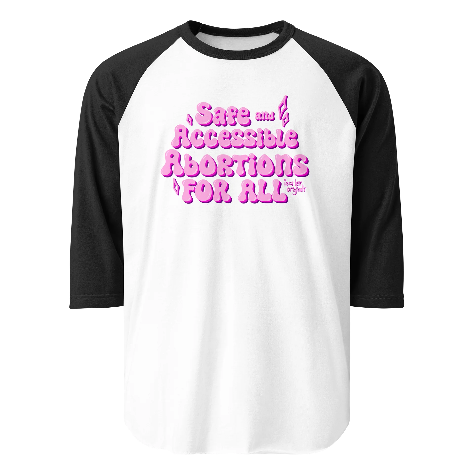 Safe and Accessible Pink 3/4 Tee product image (1)