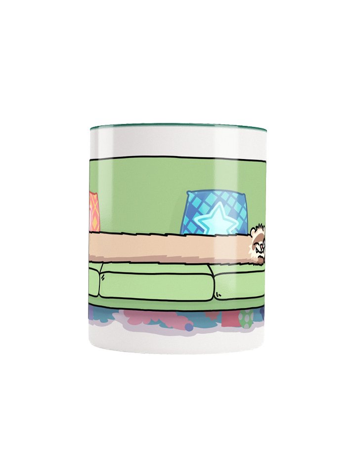 Long Ferret on Sofa | Mug product image (2)