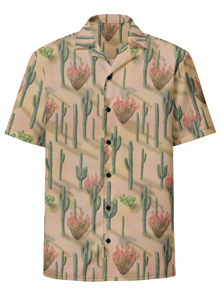 Saguaro Cactus Oversized Button-Down Shirt product image (1)