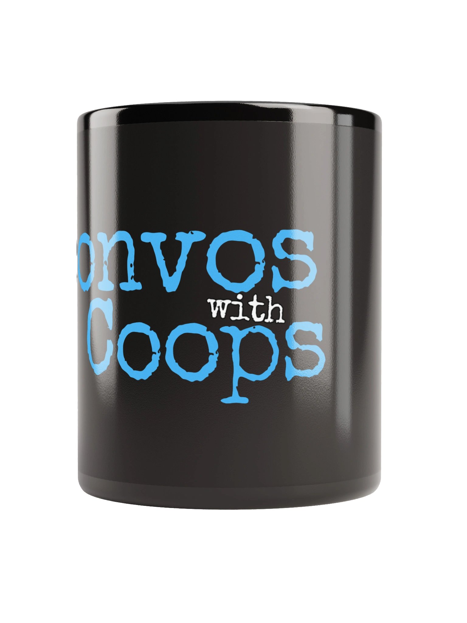 Convo's with Coops Black Mug product image (2)