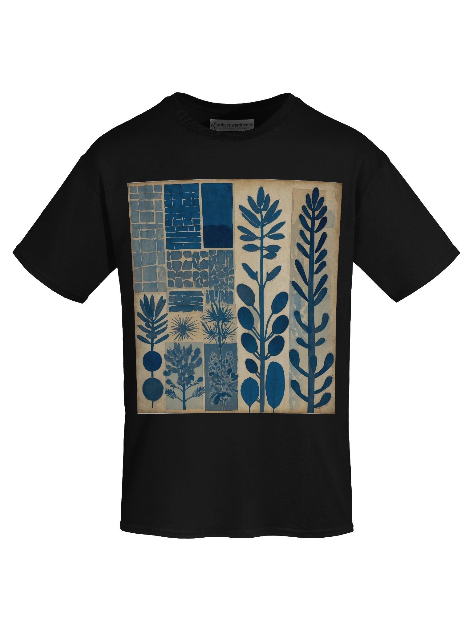 Blue Botanical Tee product image (7)