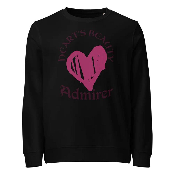 Admirer's Heart Organic Sweatshirt product image (1)