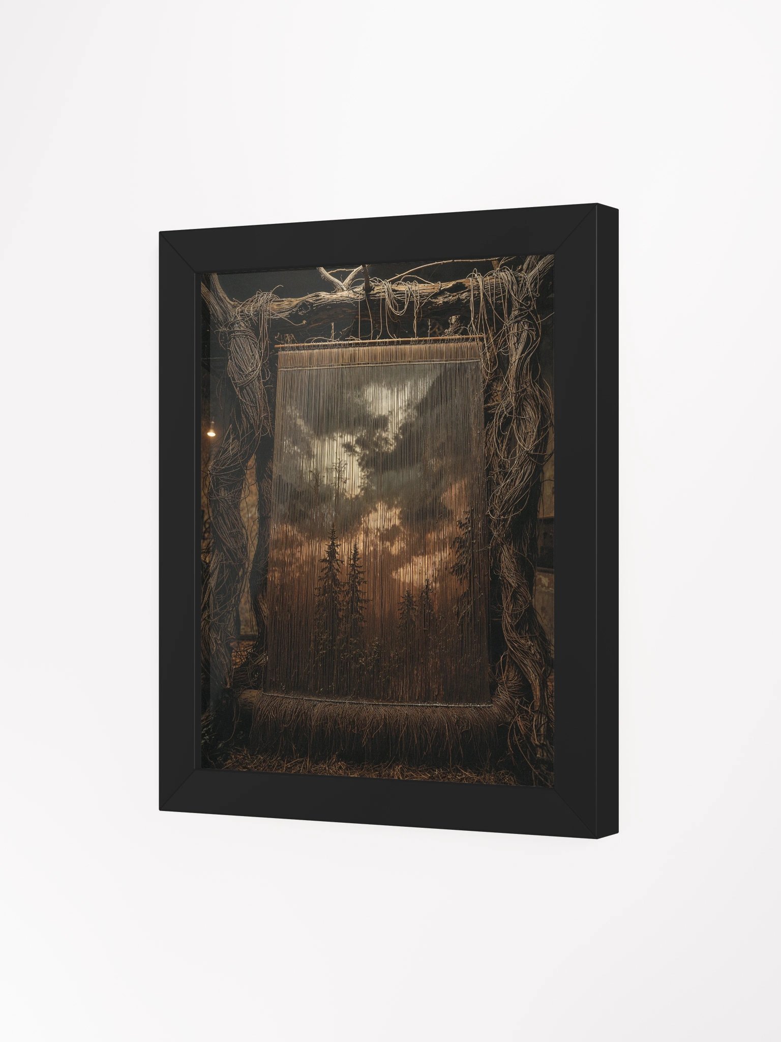 The Woven Forest Framed Print product image (15)