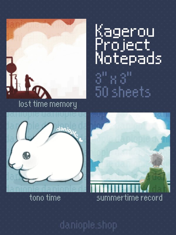 Kagerou Project - Notepads (B Grade) product image (1)
