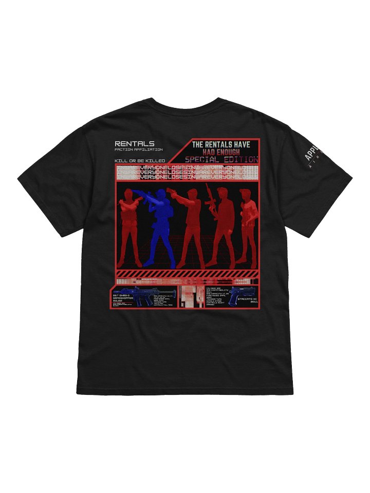THE RENTALS HAVE HAD ENOUGH: SPECIAL EDITION | ASCII Graphic T-Shirt (Rentals) product image (2)