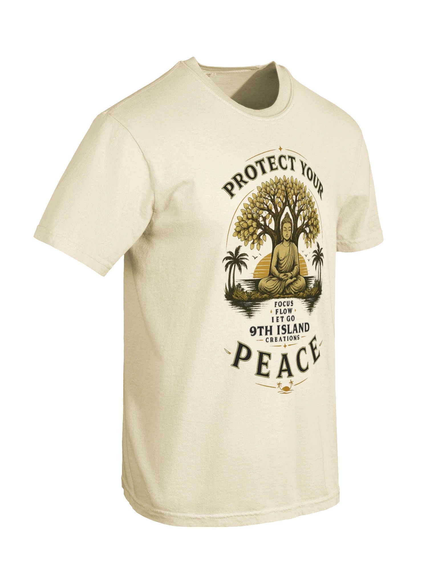 Protect Your Peace — Island Buddha Graphic Tee product image (54)