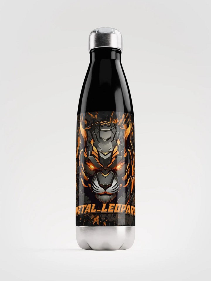 Metal Leopard Steel Water Bottle product image (1)