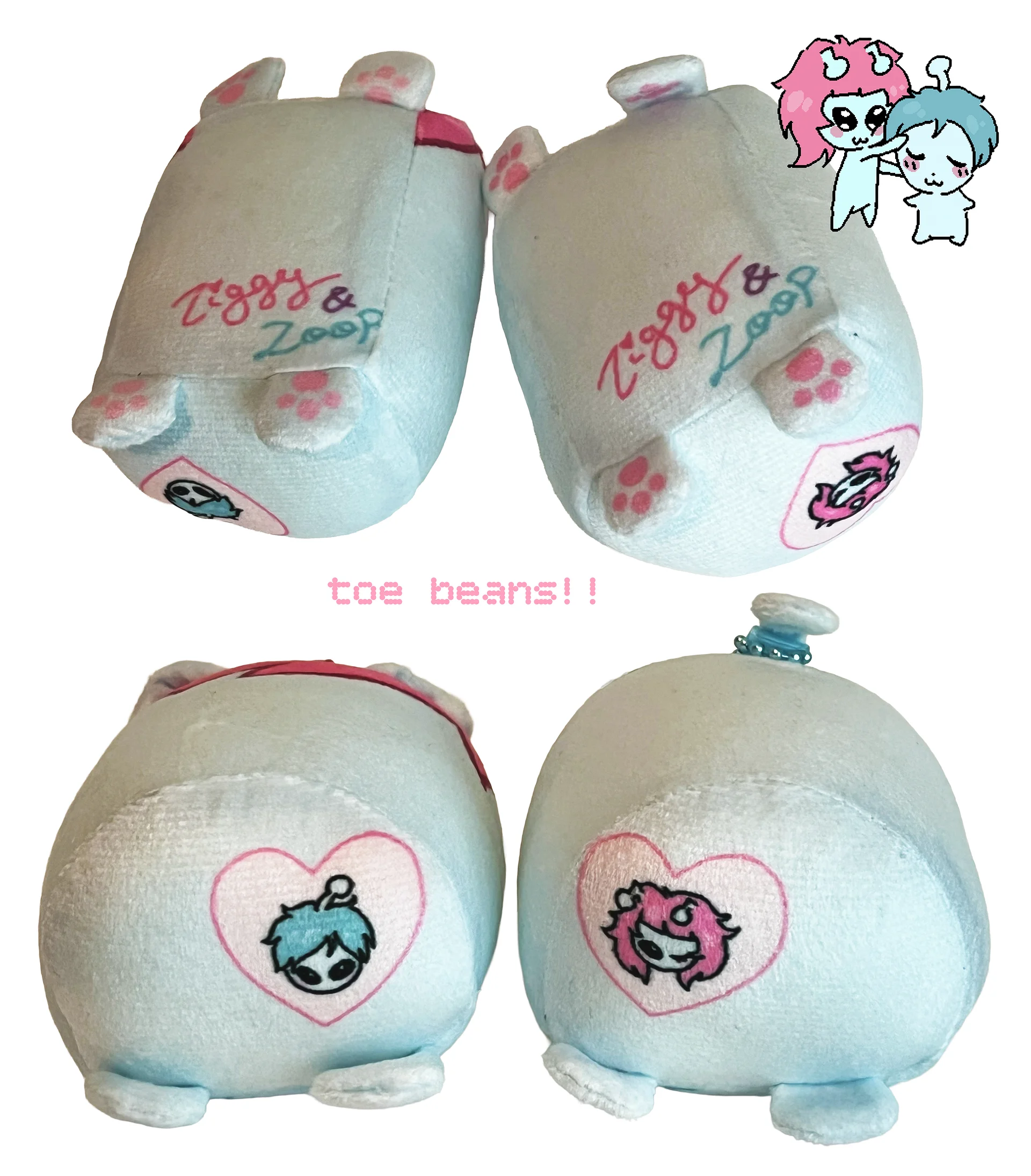 Bean Plushies [Set of 2] product image (4)
