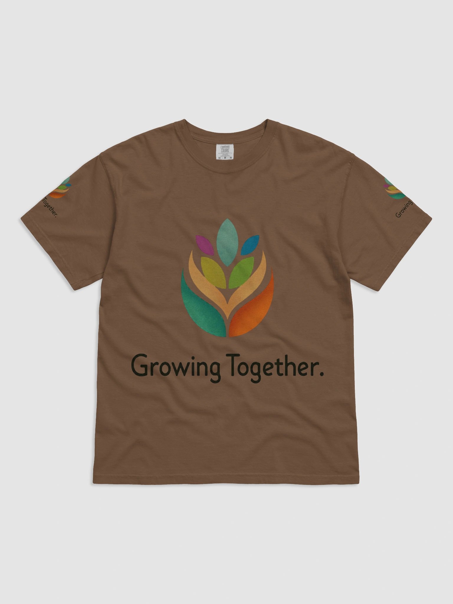 Vibrant Leaf Logo Comfort Tee product image (11)
