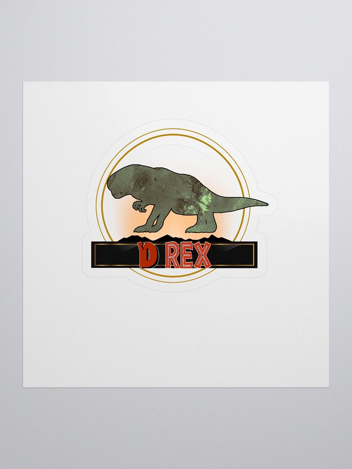D REX Kiss Cut Stickers product image (1)