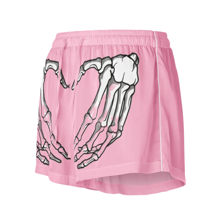 Pink Athletic Skort – Skeleton Heart Design product image (1)