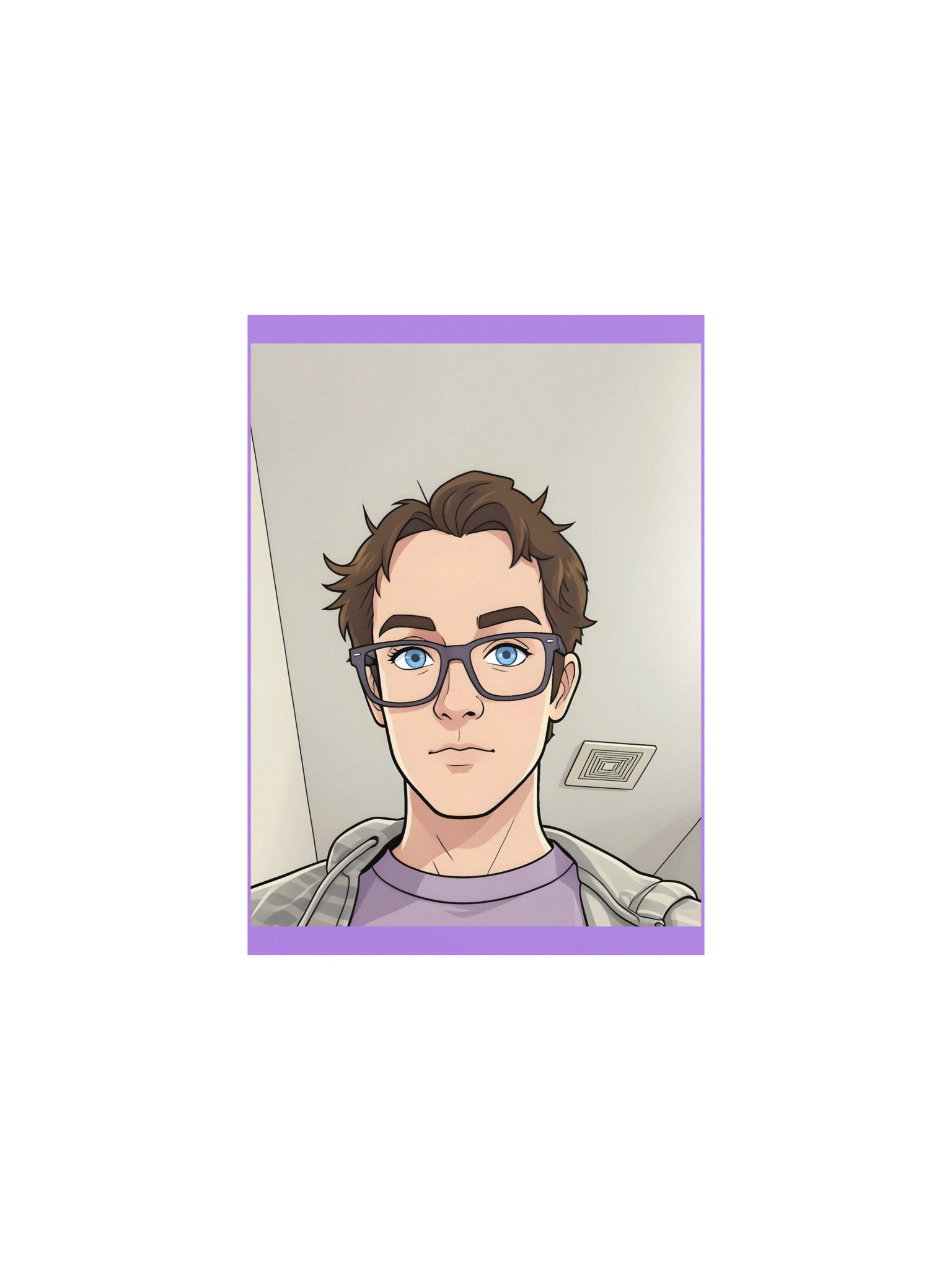 itssCSChris Cartoon Poster product image (1)
