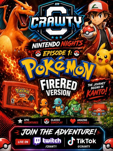 🔥🎮 WE GO LIVE TONIGHT! 🎮🔥

The wait is over… Nintendo Nights officially begins tonight at 8PM!

Our first adventure takes us ...