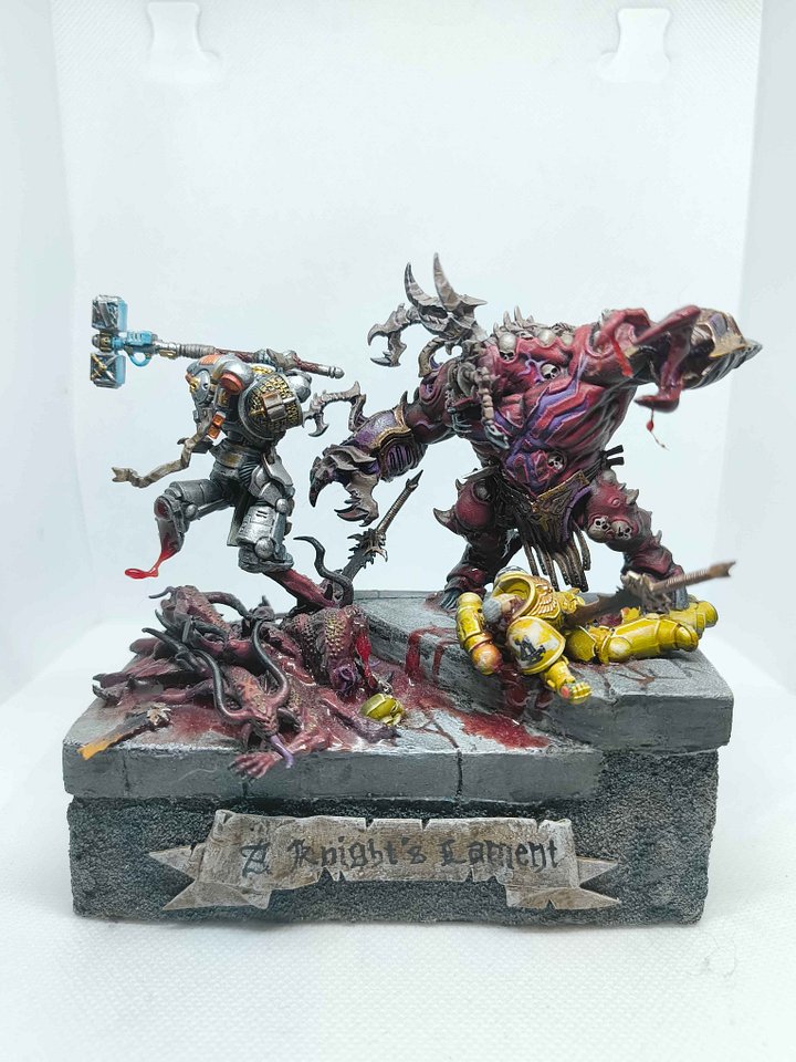 Grey Knight vs Chaos Diorama product image (1)