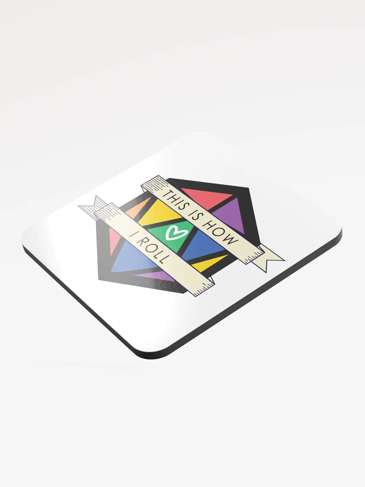 D20 This is How I Role - Pride Coaster product image (3)