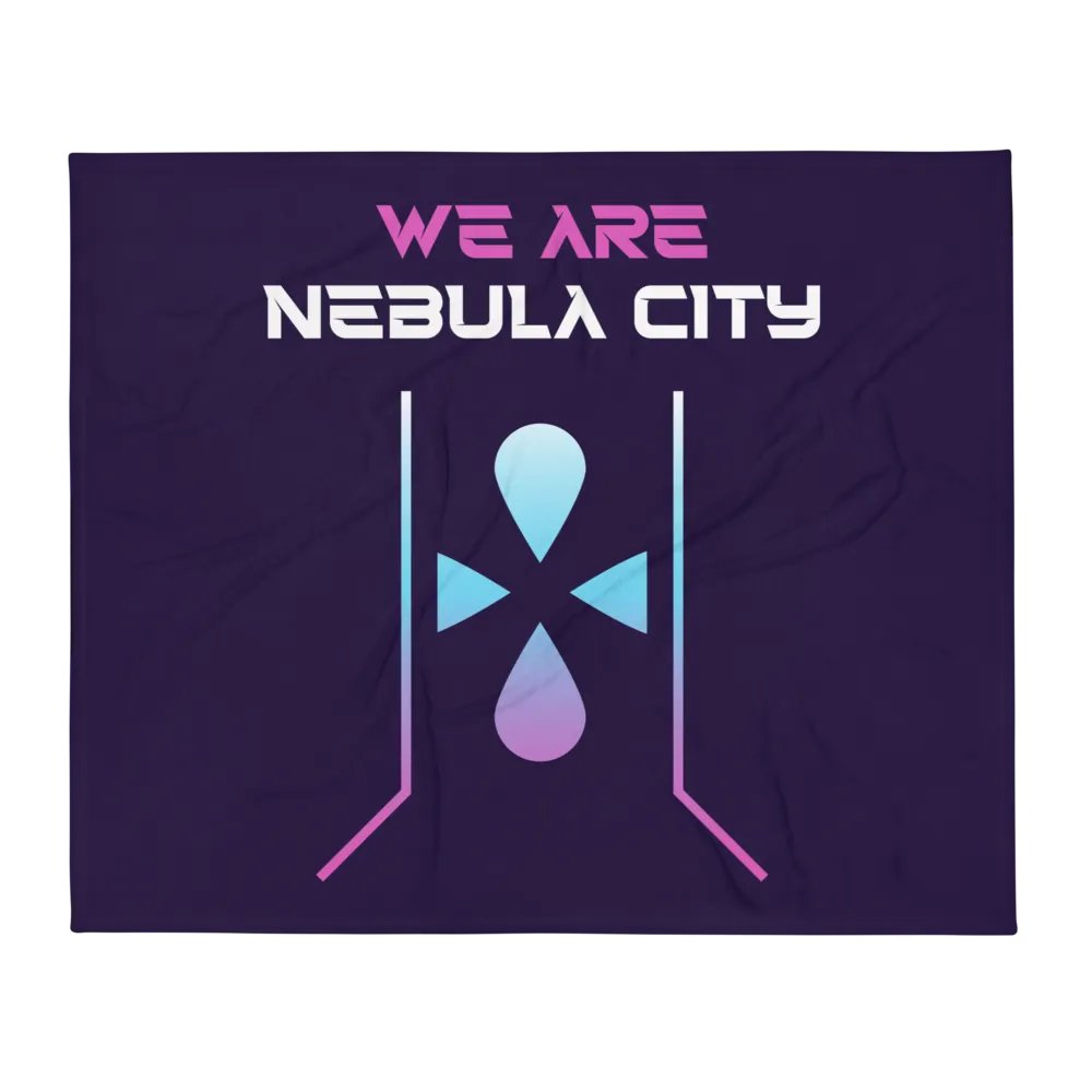 Nebula City Dreams Throw Blanket product image (2)