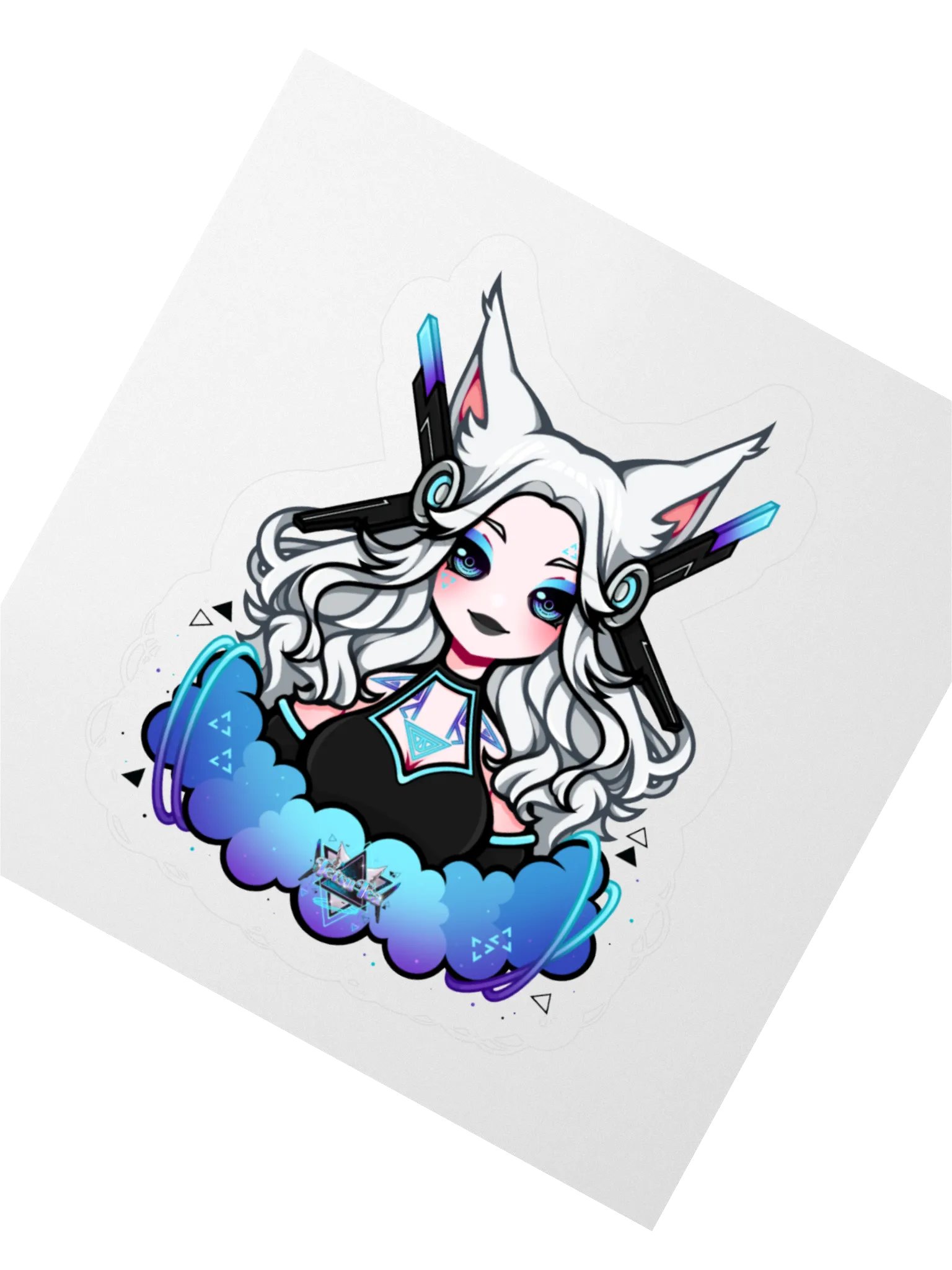 TetsuTea Banner Sticker product image (4)