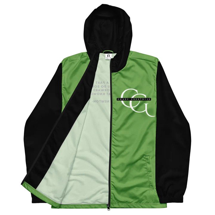 CG Green Windbreaker product image (2)