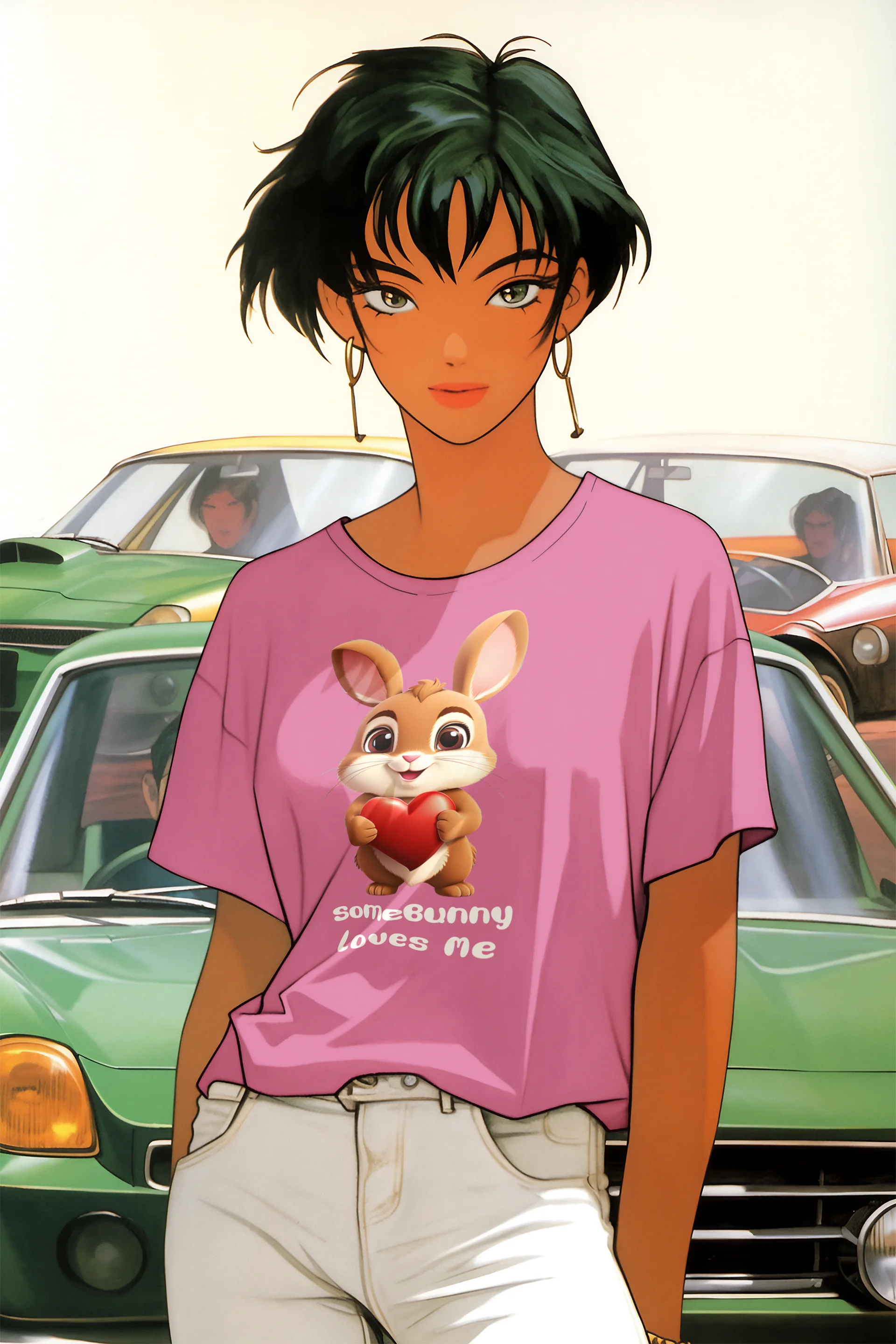 Somebunny Loves Me Tee product image (4)