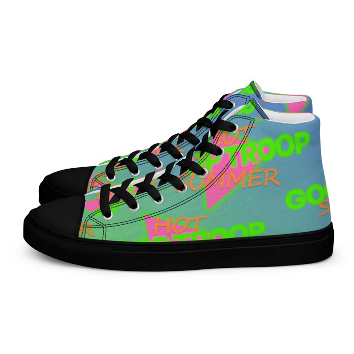 HGTS All-Over Print Canvas Shoes product image (1)