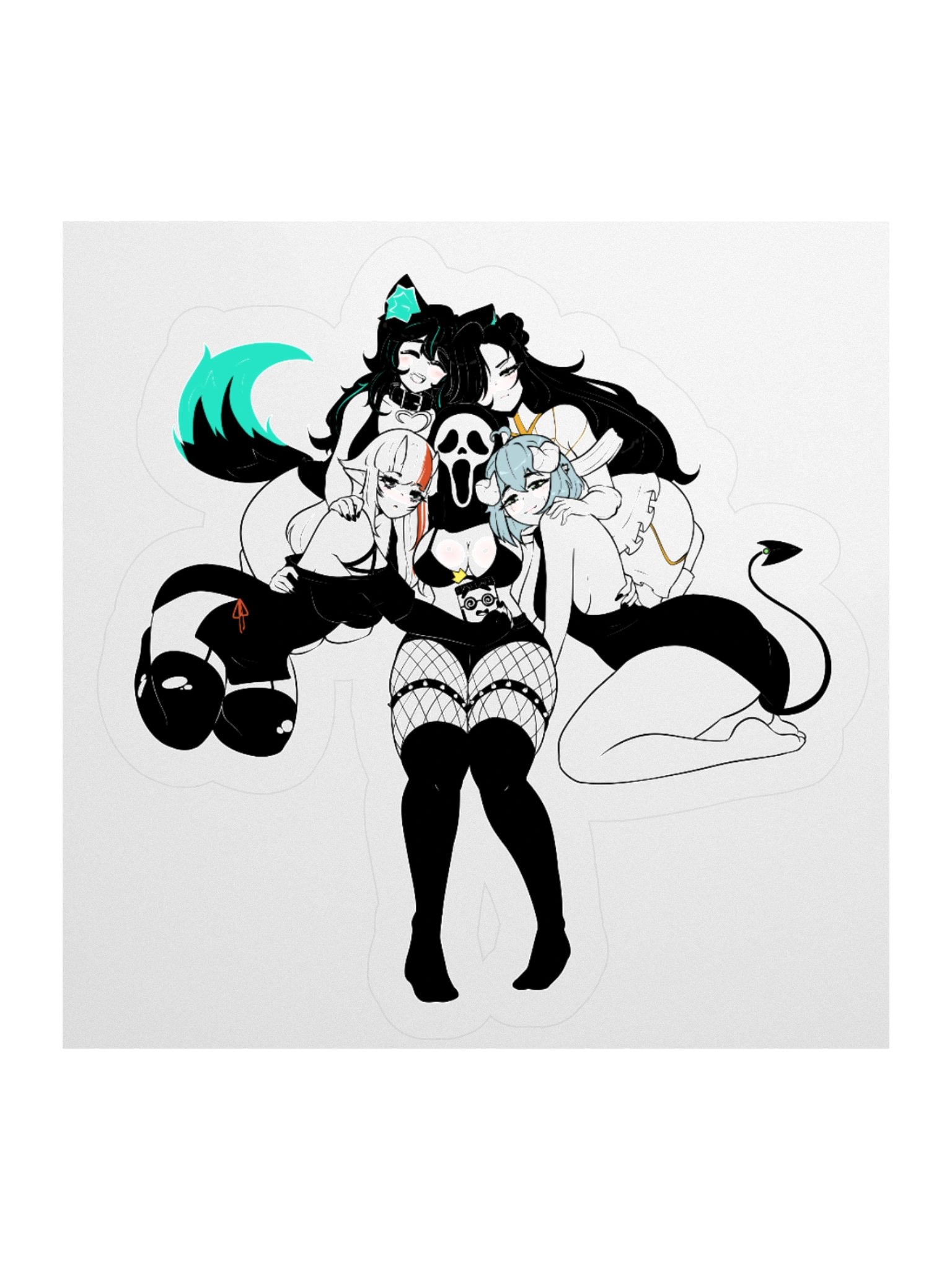 Spooky Streamers Sticker product image (2)