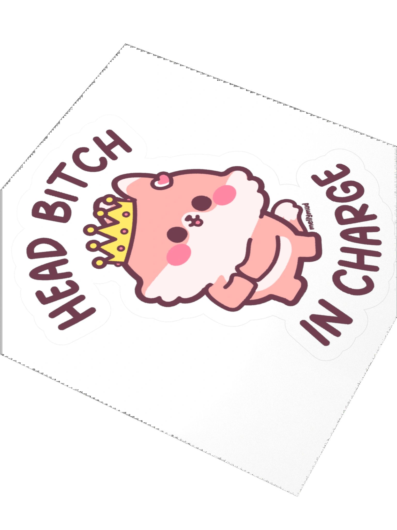 Mellymud HBIC Sticker product image (3)